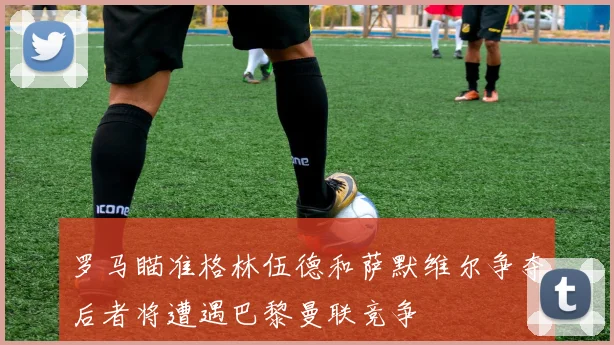 罗马瞄准格林伍德和萨默维尔争夺后者将遭遇巴黎曼联竞争
